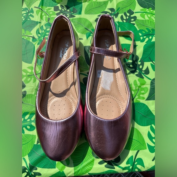 TOP Moda Shoes - 🎄SALE🎁 Top Moda Mary Jane Flats Metallic Purple/Pink Size 8